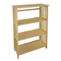 Casual Home Soho Manhattan 4-Shelf Folding Bookcase 26 Wide - Natural (333-40)