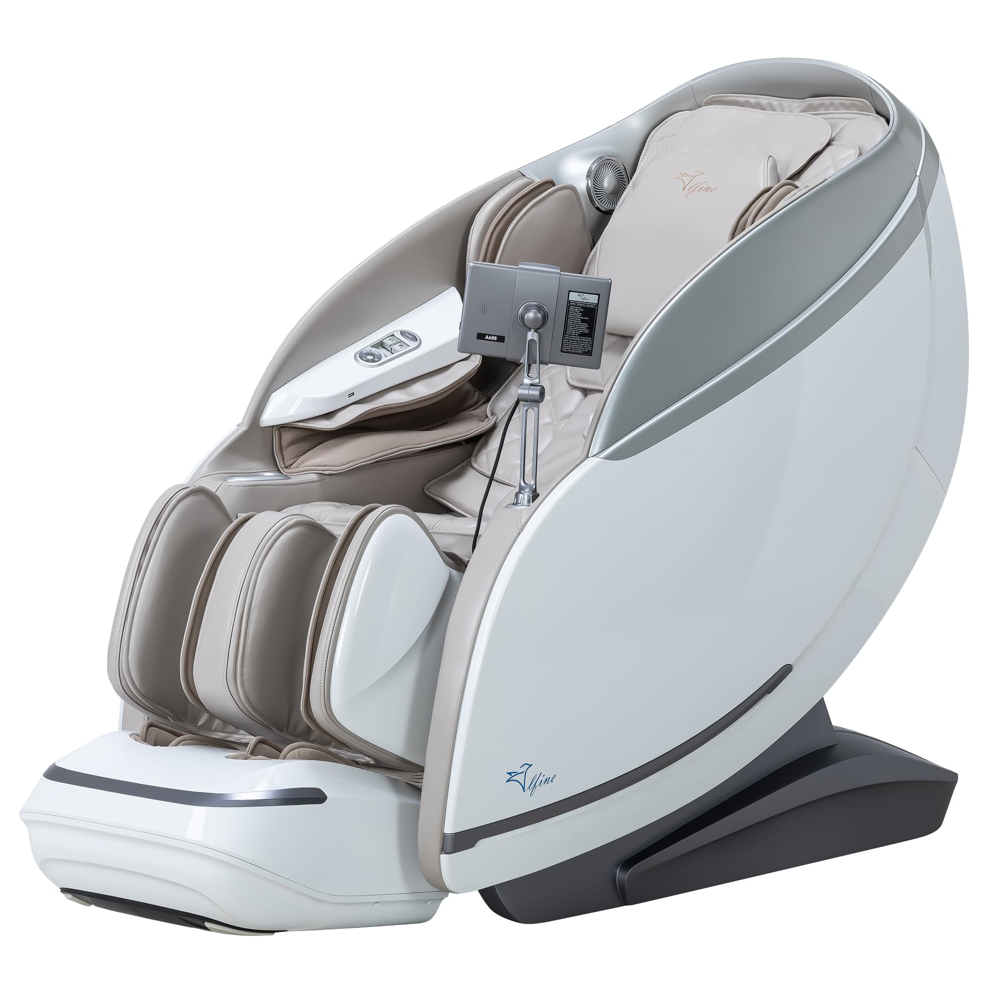 Alfine 2025 A688 Heaven Duet Massage Chair-4D & 3D Dual-Mechanism Zero Gravity Recliner with Yoga Stretch and Electric Automatic