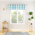 NATUS WEAVER Valance Buffalo Check Curtain Valance Gingham Plaid Living Room Window Curtain Panels Bedroom Checker Drapes Gromme