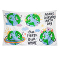 Birdy Boutique Learning Tapestry - Go Green Earth Recycle Eco Natural Decoration Art - Lightweight & Easy to Hang - Wall Hanging