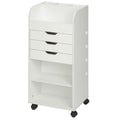 Honey-Can-Do 3-Drawer Craft Storage Cart CRT-06345 White 15.91 x 33.62