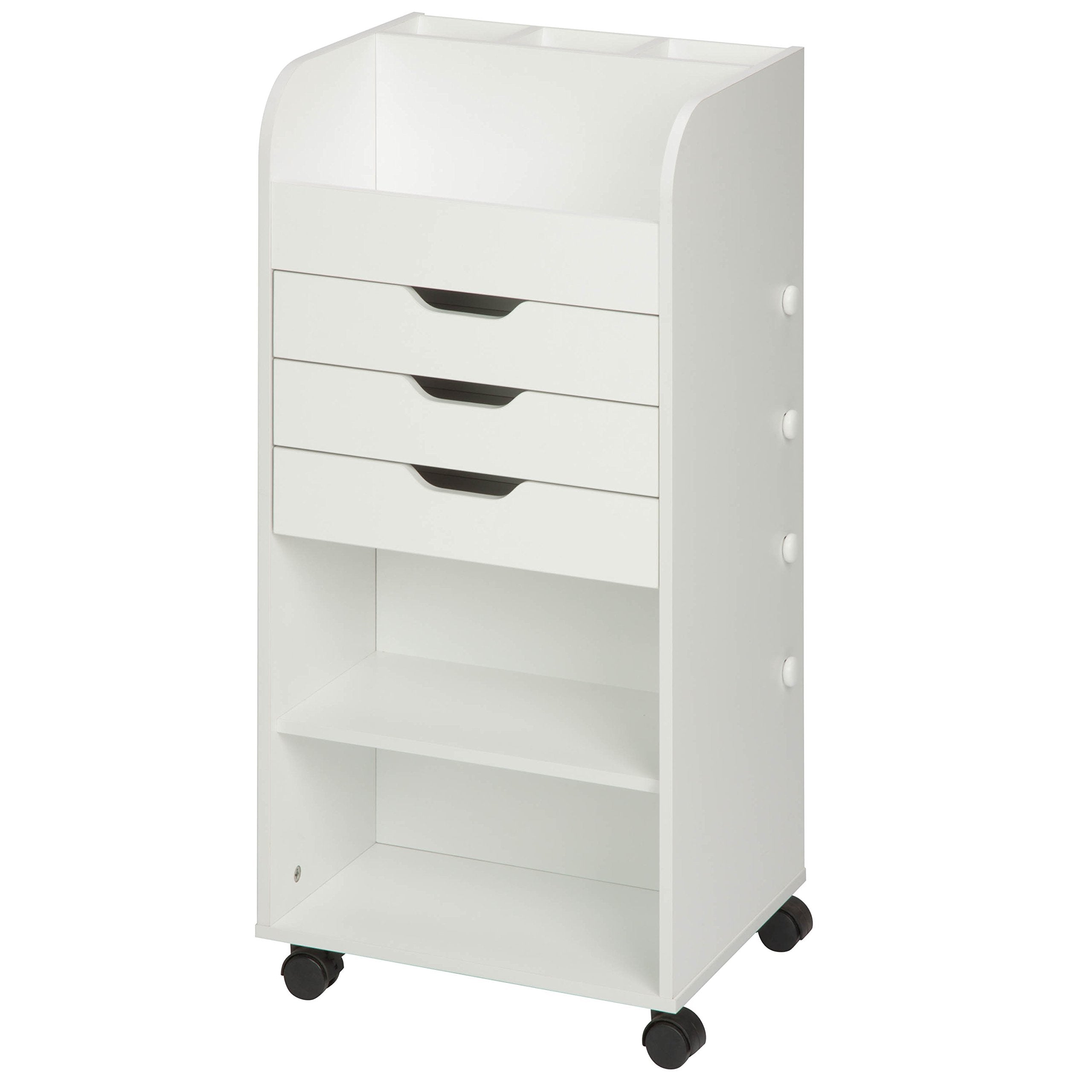Honey-Can-Do 3-Drawer Craft Storage Cart CRT-06345 White 15.91 x 33.62
