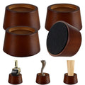 KOIKEY Furniture Raisers Bed Risers - 2 Inch Wooden Circle Heavy Duty Furniture Height Extenders Lifts for Sofa Couch Desk Chair