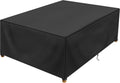 Patio Table Cover 100% Waterproof, 64x45x28 inch Outdoor Table Cover Rectangular, Patio Furniture Cover for Dinning Furniture, P
