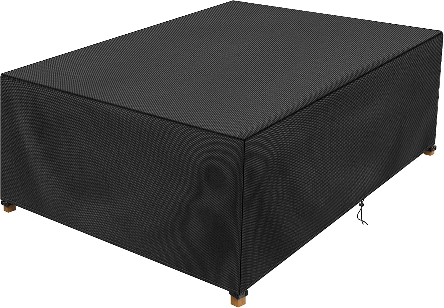 Patio Table Cover 100% Waterproof, 64x45x28 inch Outdoor Table Cover Rectangular, Patio Furniture Cover for Dinning Furniture, P