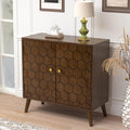 COSIEST 32 Storage Sideboard with Doors, Adjustable Shelf, Decorative Modern Accent Furniture for Living Room, Entryway, Kitchen