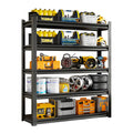 48  W Garage Shelving Unit, Garage Storage Shelves 3000LBS Heavy Duty Shelves, Adjustable 5 Tier Metal Shelving Utility Shelf, S