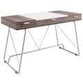 Dual-toned Melamine Office Desk