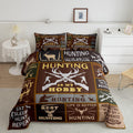 Feelyou Deer Hunting Comforter Full Size for Kids Hunting Gifts Comforter Set Boys Girls Deer Antlers Comforter Farmhouse Duvet 