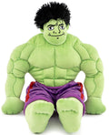 Jay Franco Marvel Super Hero Adventures Toddler Hulk Plush Stuffed Pillow Buddy - Super Soft Polyester Microfiber, 18 inch (Offi