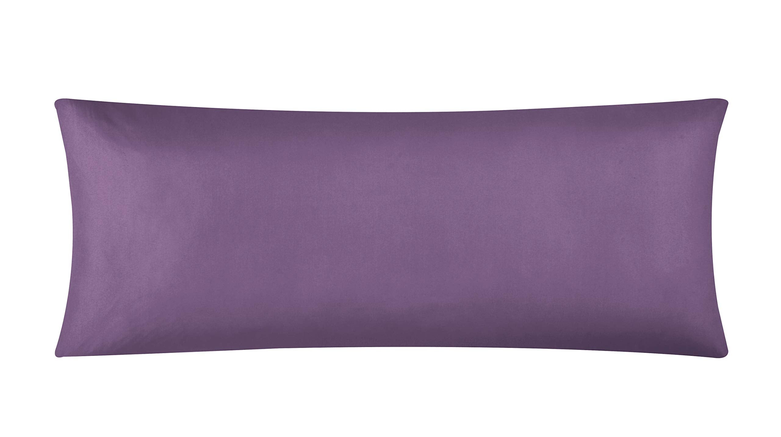 EVOLIVE Ultra Soft Microfiber Body Pillow Cover/Pillowcases 21x54 with Hidden Zipper Closure (21x54 Body Pillow Cover, Lavender)