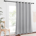 NICETOWN Blackout Long Window Curtain 90 inch Length - Room Darkening Thermal Curtain Grommet Large Window Treatment Light Block