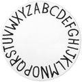 SHACOS Ultra Soft Fluffy Round ABC Rug 4 Ft Washable Cushioned Rugs for Toddlers Baby Crawling Kids Room Playroom Nursery Alphab