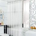Riverbyland Translucent Shower Curtains Frosted 80 x 72