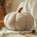 YRXRUS Halloween Pumpkin Pillows, Off White Pumpkin Shaped Throw Pillows Gifts, Fall Room Decoration, Small Cute Halloween Pillo