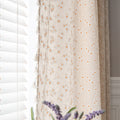 ENJOYBRIDAL Floral Curtains 84 Inch Length 2 Panels Tassel Drapes Rod Pocket Semi-Sheer Boho Daisy Bedroom Living Room Farmhouse
