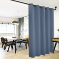 NICETOWN Stone Blue Bedroom Blackout Curtain Panel, Privacy Window Thermal Insulated Blackout Drape/Drapery for Loft, Guestroom 