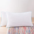 Linenspa Bed Pillow] [King] Size Set of 2 - Shredded Memory Foam for Sleeping - Stomach/ Side and Back Sleeper 2 Pack