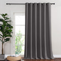 NICETOWN Blackout 102 inch Curtains for Sliding Glass Door, Grommet Thermal Insulated Room Darkening Window Treatment Sound Redu
