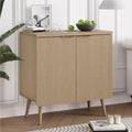 FONTOI Buffet Cabinet with Storage, Multifunctional Storage Cabinet with 2 Doors, Sideboard Buffet Credenzas for Living Room, En