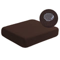 NC HOME Water-Repellent Sofa Cushion Slipcovers Stretch Camper Dinette Cushion Covers Furniture Protector for Sofa Seat with Ela