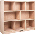Happybuy 8-Section Cubbies for Classrooms, Cubby Storage Cabinet, Classroom Cubbies, Compartment Storage Cabinet, Classroom Furn