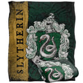 Harry Potter Blanket, 50x60 Harry Potter House Crest Slytherin Silky Touch Super Soft Throw Blanket