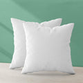 Trendy Home 16x16 Throw Pillow Insert (Set of 2, White) Bed and Couch Pillows Stuffer Hypoallergenic, Decorative Home Outdoor So