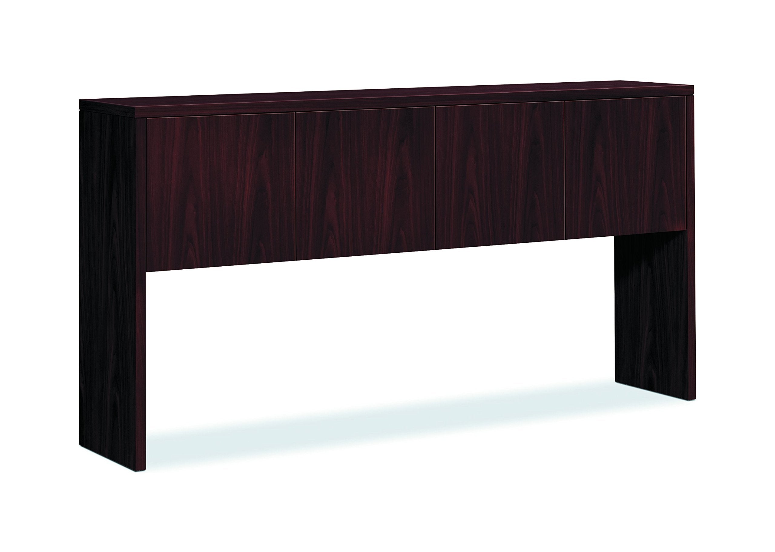 HON 10500 Series Stack-On Storage Unit, 72w X 14.63d X 37.13h, Mahogany