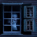 YUSPENYE 2 Pack of Halloween Sister Ghost Window Door Cover, Halloween Decoration, Party Decors