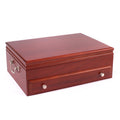 American Chest Company - Bounty; One-Drawer Solid Cherry Flatware Chest (Heritage Cherry on Solid Cherry)