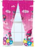 Franco Kids Window Curtain Panels Drapes Set, 82 in x 63 in, Trolls