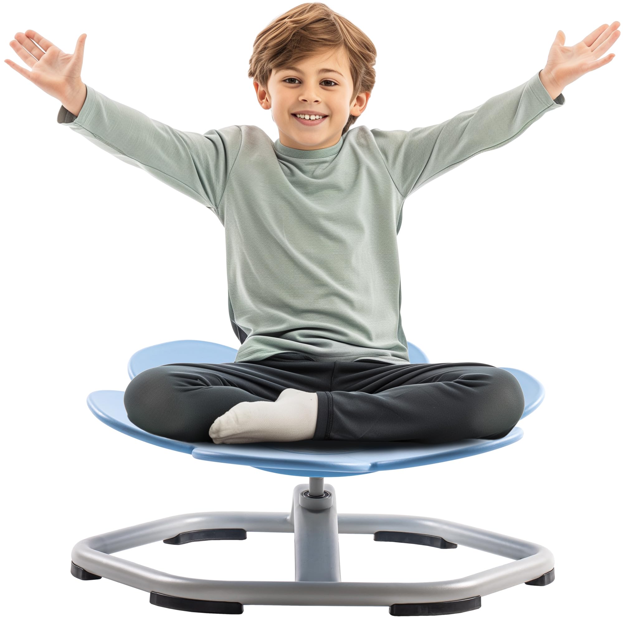 ROBOTIME Kids Sensory Swivel Chair, Sensory Spinning Chair for Kids, Autism Spinning Chair for Kids, Training Body Coordination,