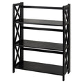 Casual Home Montego 3-Shelf White fold bookcase, 27.5 Wide