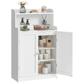 VASAGLE Bathroom Storage Cabinet, Bathroom Floor Cabinet with 2 Doors, 2 Adjustable Shelves, 11.8 x 23.6 x 39.4 Inches, Freestan