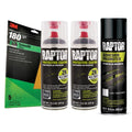 Raptor 2K Basalt Gray Truck Bedliner Flexible Plastic Aerosol Kit (26.4 oz)