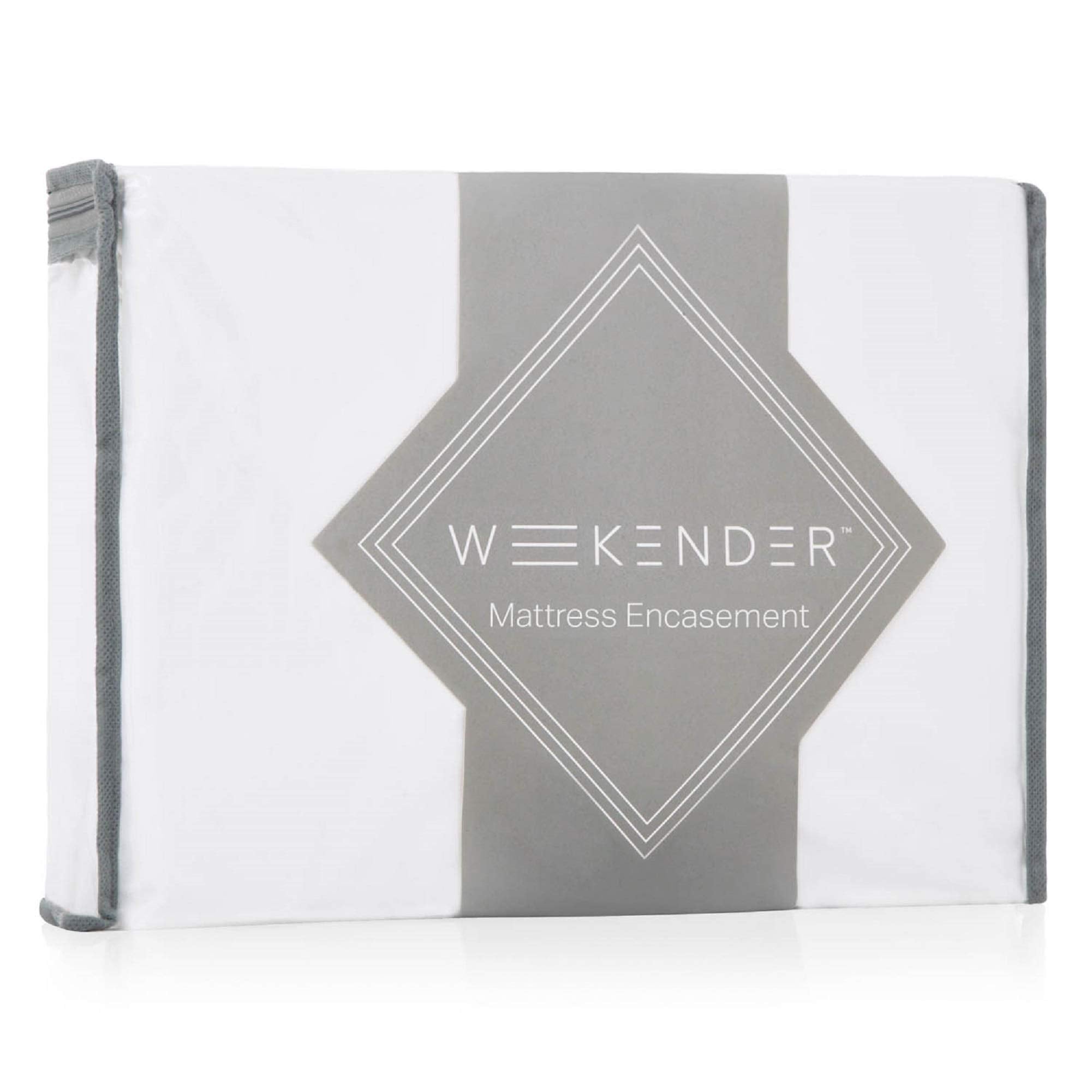 WEEKENDER Waterproof Mattress Encasement with Zipper Closure - Queen