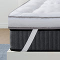 QUEEN ROSE Mattress Topper Full, Cooling Extra Thick Pillow Top Mattress Pad Bed Covers Full Size, Overfilled Snow Down Alternat