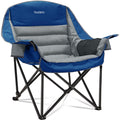 Youtanic Oversized Camping Chair, Portable Folding Camping Chairs with Side Pocket, Cup Holder and Carry Bag, Heavy Duty Outdoor