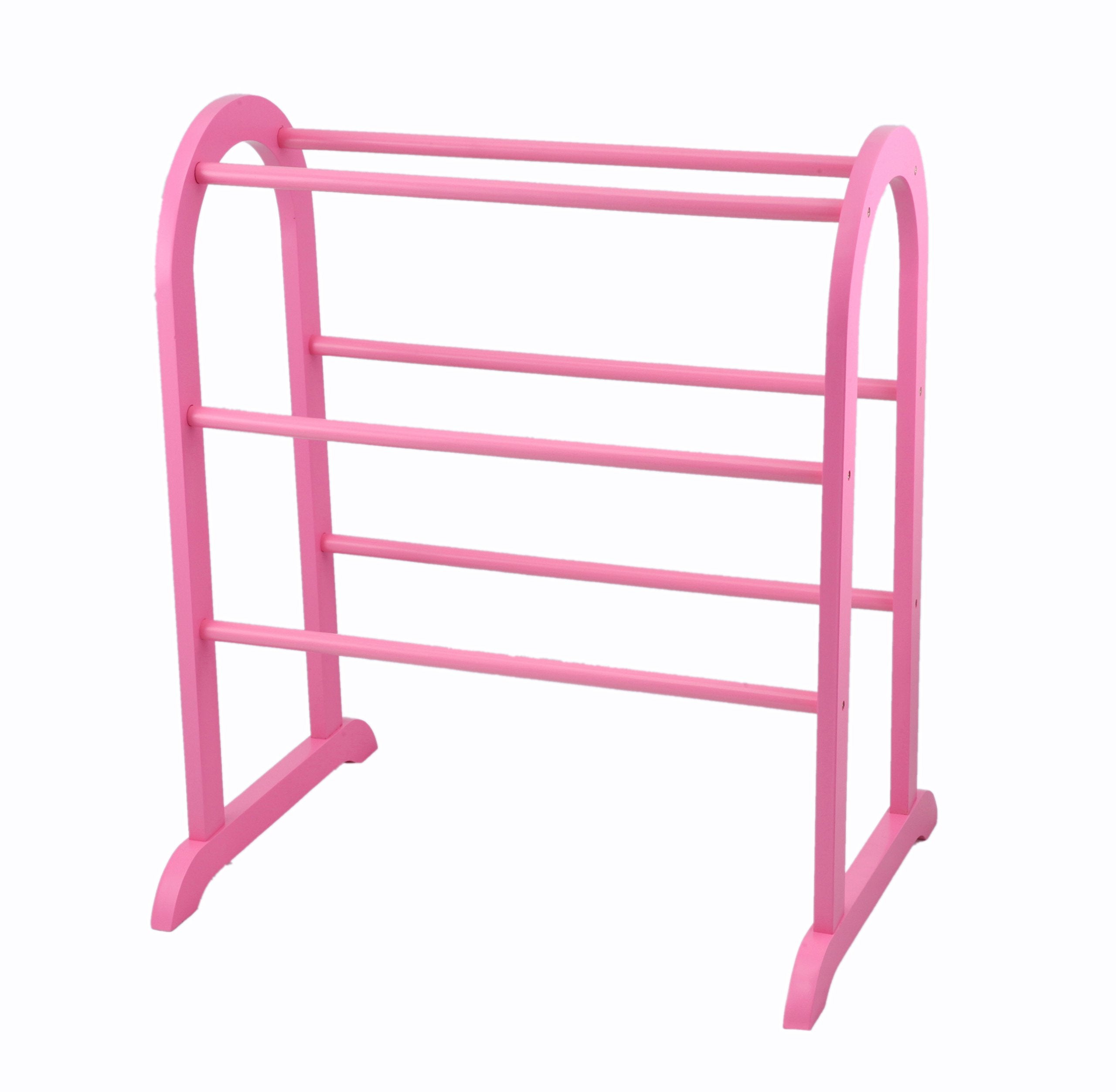 Frenchi Home Furnishing 30 Tall Wooden Blanket/Quilt Rack