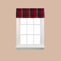 SKL Home Saturday Knight LTD Brighton Valance in RED