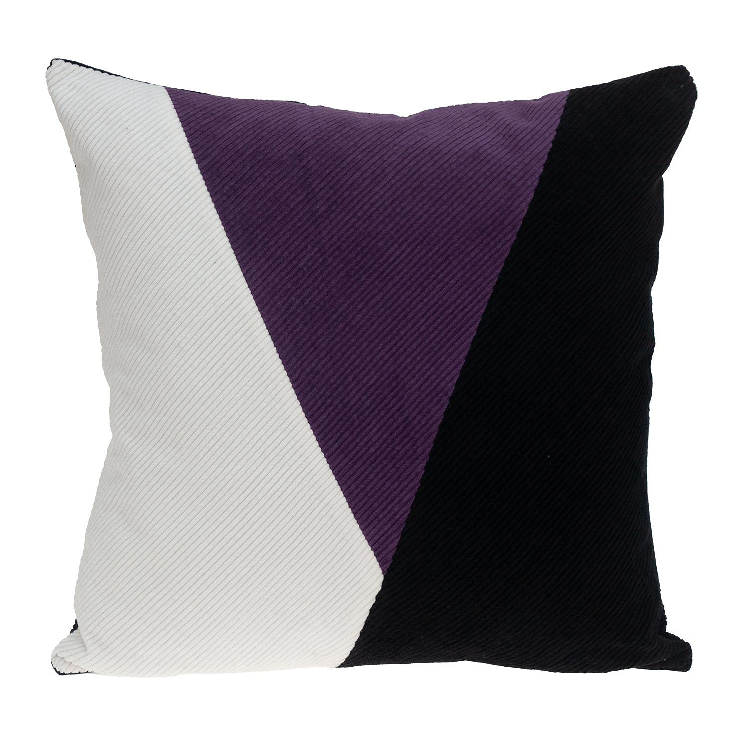Parkland Collection Arcas Transitional White Throw Pillow