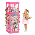storenization Stuffed Animal Storage Plushies Storage, Wood Stuffed Animal Zoo, Extra Large Capacity Toy Storage Organizer for K