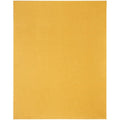 Nourison Essentials Indoor/Outdoor Yellow 9 x 12 Area Rug, Easy Cleaning, Non Shedding, Bed Room, Living Room, Dining Room, Ba