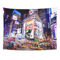 Emvency Tapestry City January 6 Illuminated Facades of Theaters 2011 in Times Night Street Musical Sign Posters Theatre Home Dec