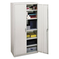 HON Brigade Series Five-Shelf Storage Cabinet - High Storage Cabinet, 36w by 18d by 72h , Light Gray (HSC1872)