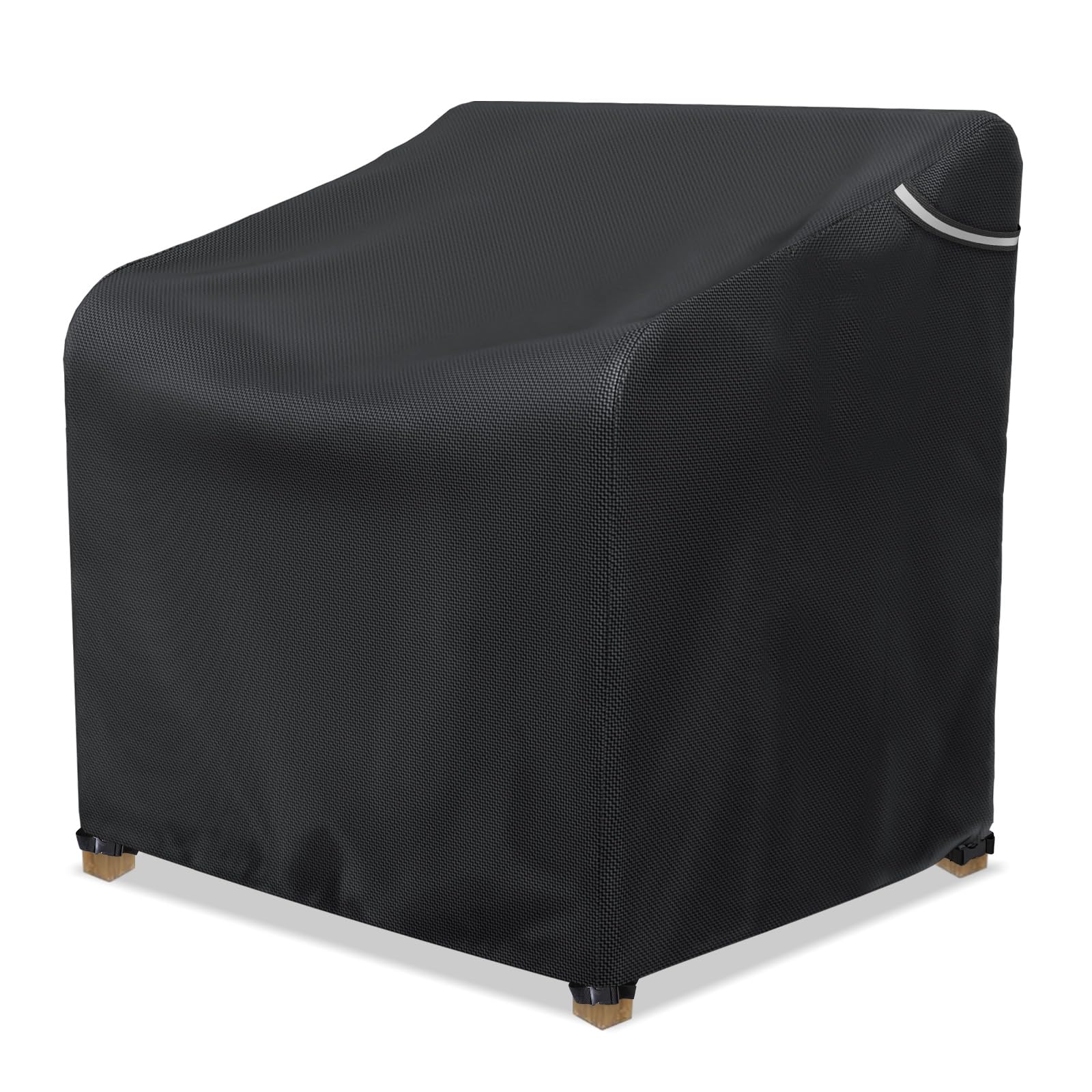 AKEfit Patio Chair Covers for Outdoor Furniture Waterproof 1 Pack,Heavy Duty Waterproof Outdoor Chair Covers for All-Weather Pro