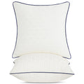 Oubonun 20x20 Pillow Inserts Set of 2 - Square Decorative Throw Pillows for Couch Bed Sofa Living Room Indoor 20 by 20 Pillow In