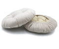Augld 2 Pack Bar Stool Cushions with Elastic Band Stool Cover 12 Inch Beige