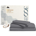 Mayfair Linen 100% Cotton King Size Sheets Set - 500 Thread Count 4 PC Cotton Sheets for King Bed, Deep Pocket King Sheet Set fo